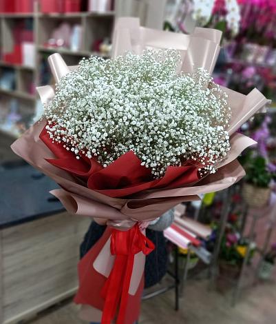 Букет цветов из: Гипсофила в Донино