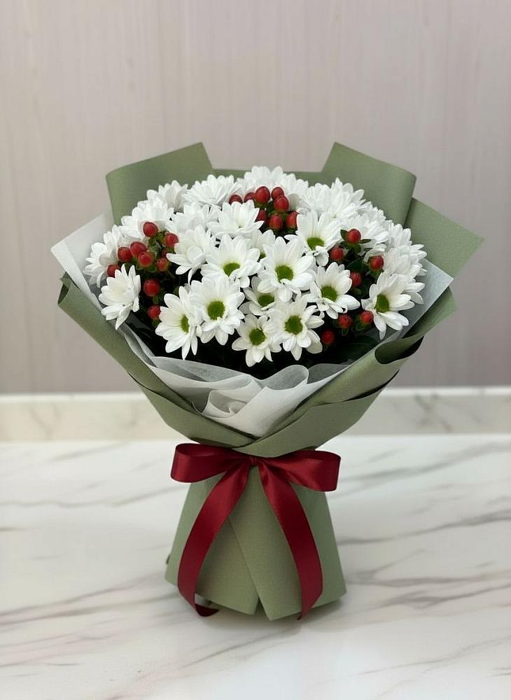 Букет цветов из: Хризантемы в Донино