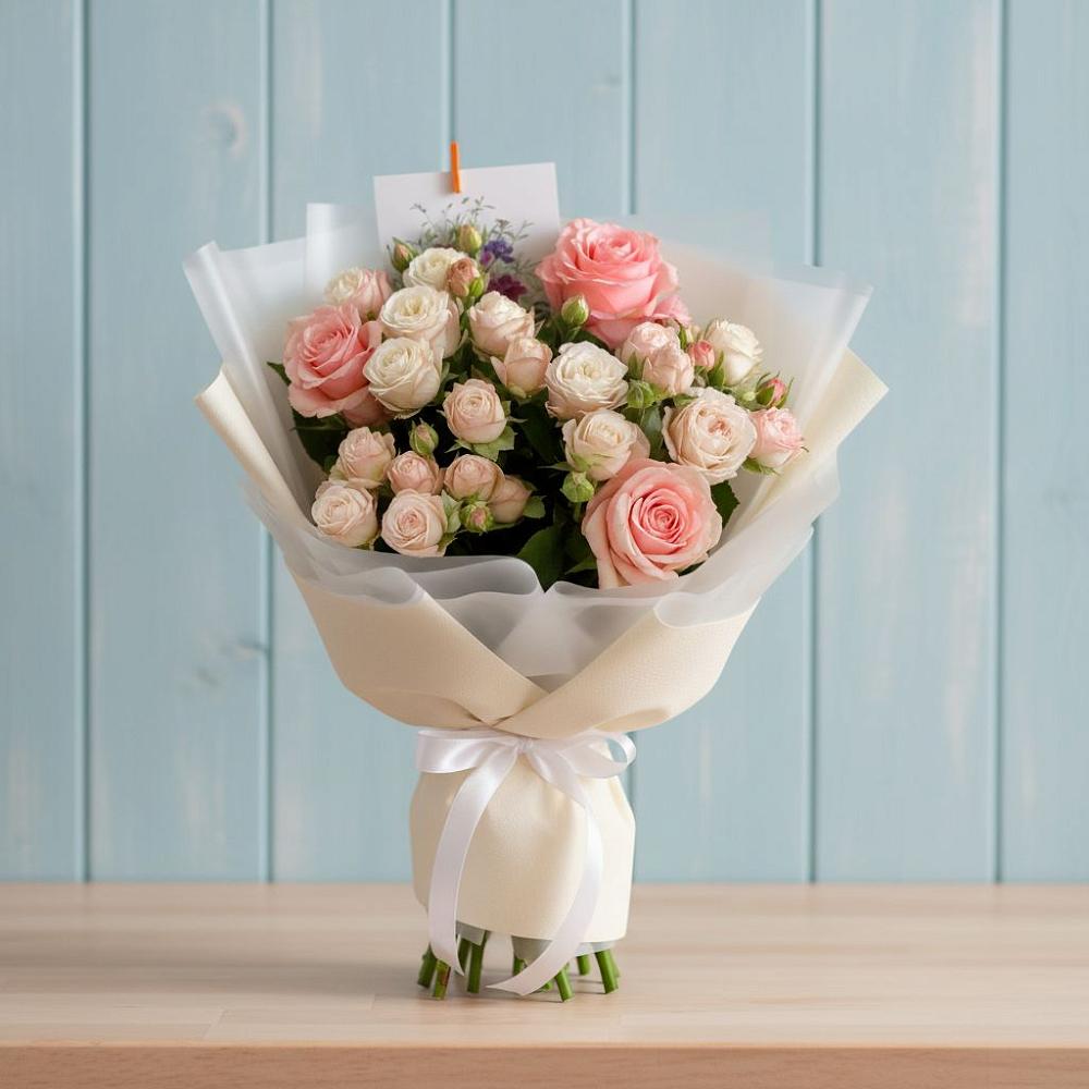 Букет цветов из: Розы в Донино