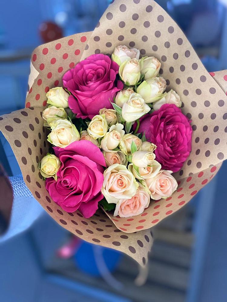 Букет цветов из: Розы в Донино