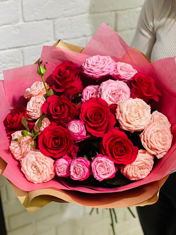 Букет цветов из: Розы в Донино