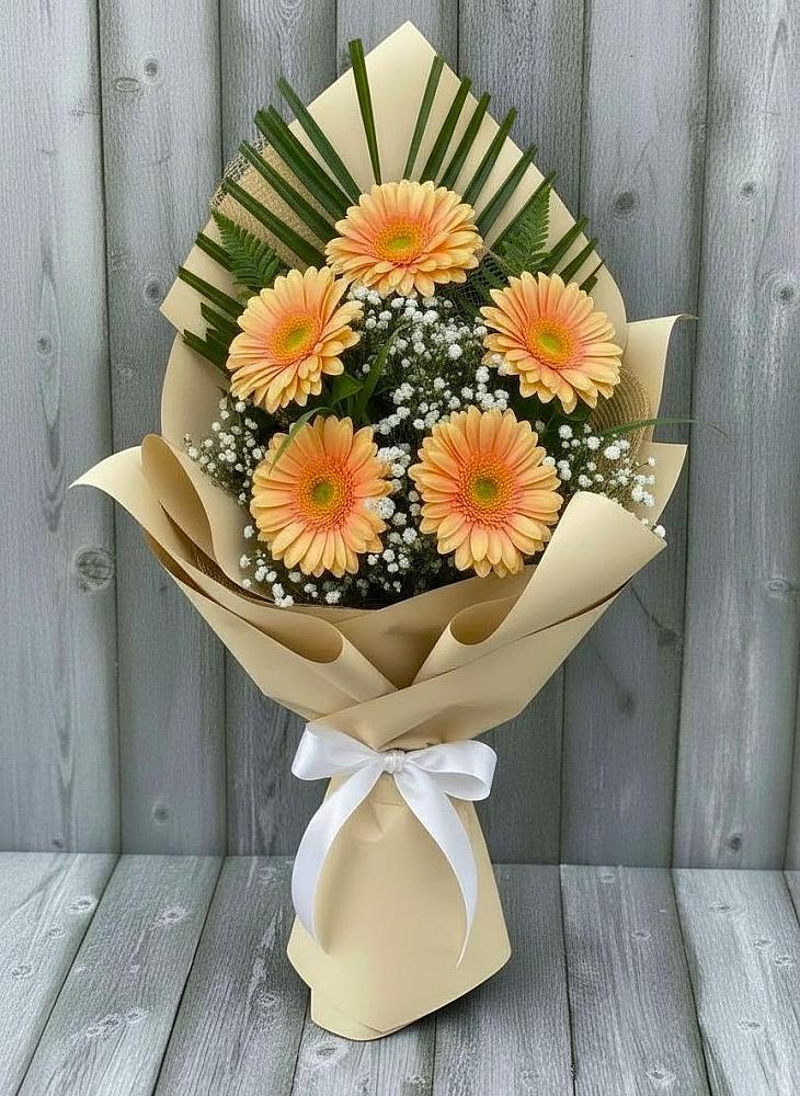 Букет цветов из: Герберы в Донино