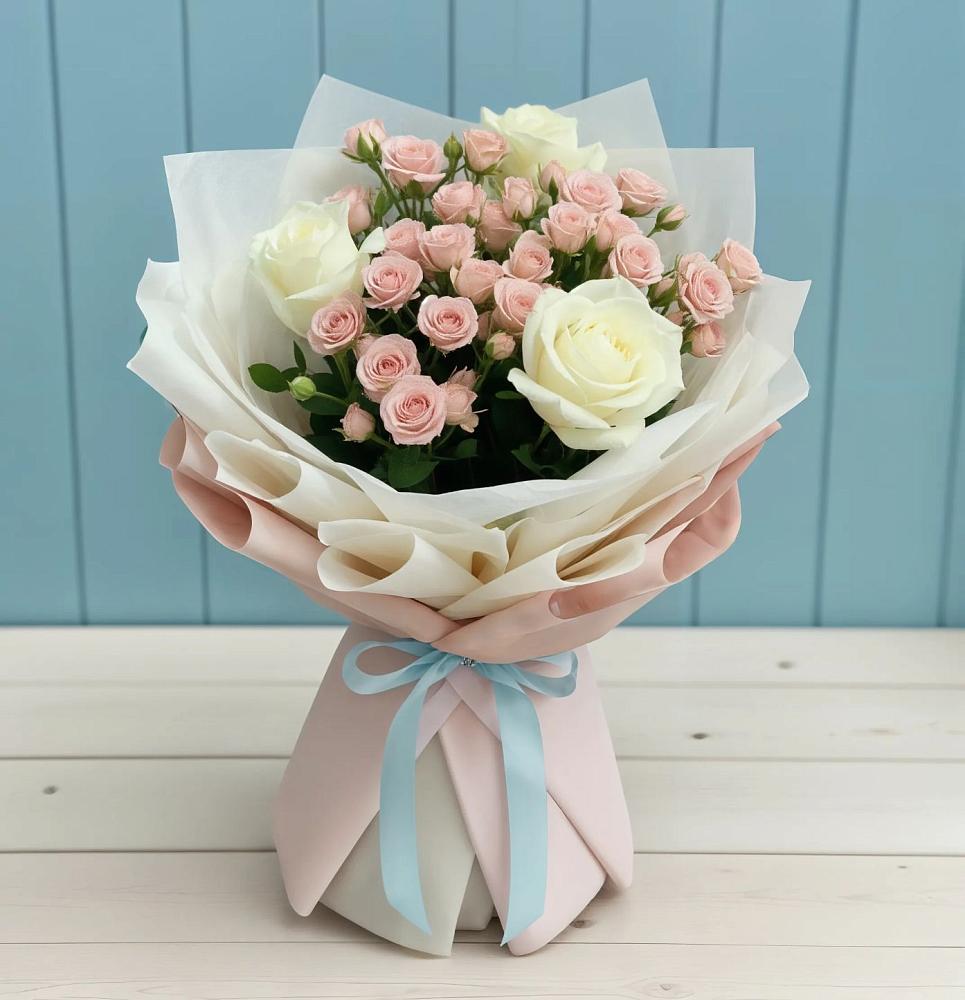 Букет цветов из: Розы в Донино