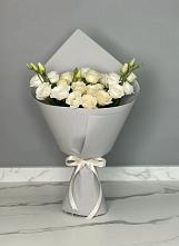 Букет цветов из:  Розы и Лизиантусы в Донино